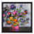 Distressed Black Framed Canvas