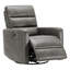 Fauteuil inclinable électrique pivotant en cuir Mila-114111993