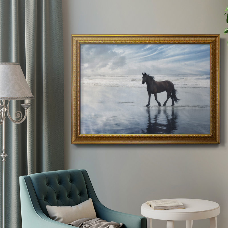 Horse Motion VI - Cadre photo, impression sur toile, H 18 po x l 27 po x P 2,5 po