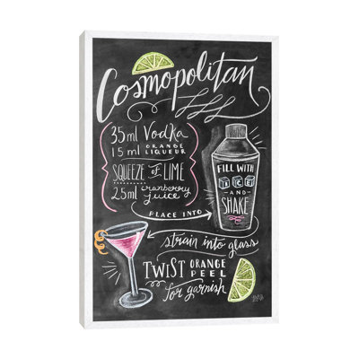 Cosmo Recipe - Print on Canvas