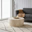 Round Wood Coffee Table-234440991
