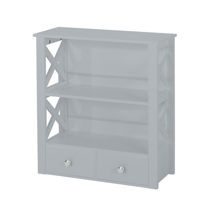 Rangely Wall Mounted Bathroom Cabinet, Gray