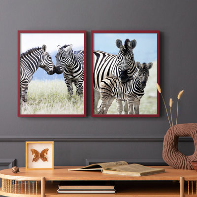 African Affection-Premium Framed Print -Ready to Hang - No Nails Required - No Nails Required