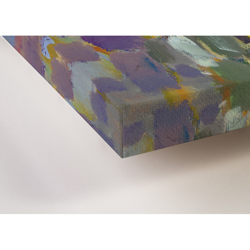 «Abstract Forest», reproduction d'art sur toile tendue, H 30 po x l 40 po