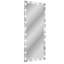 Miroir à DEL complet 72 po x 36 po - aluminium argenté, 3 modes de couleur, rouille, pour divers espaces, miroir de grande longueur, 72 po x 36 po, Scénario