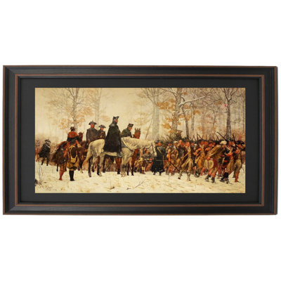 March to Valley Forge by William B. T. Trego | Framed Print