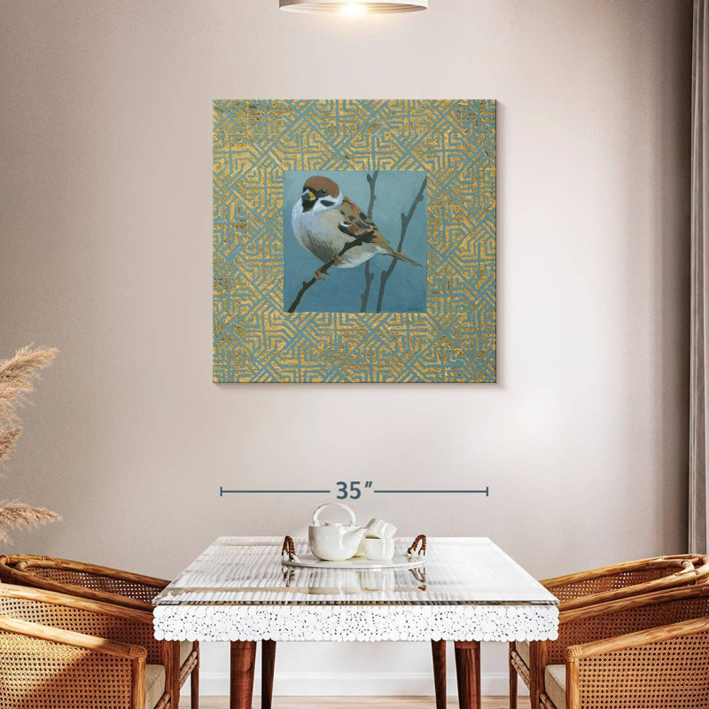 Brampt The Sparrow, 16" H x 16" W