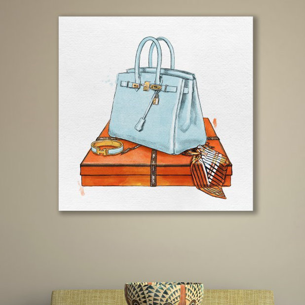 Collection My Bag - reproduction sur toile tendue, H 40 po x l 40 po