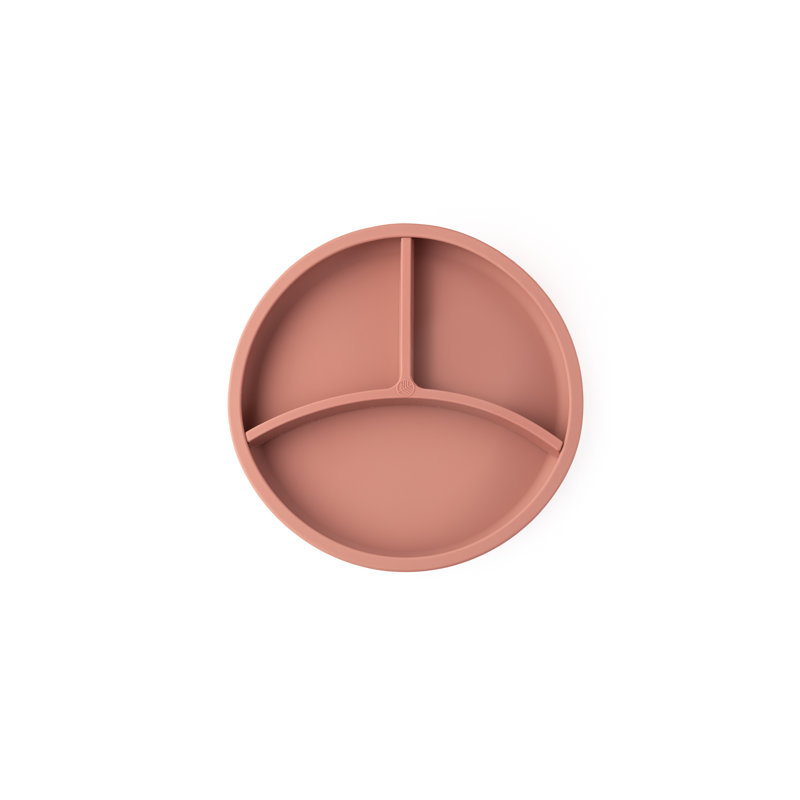 Silicone Divider Plate, Rose