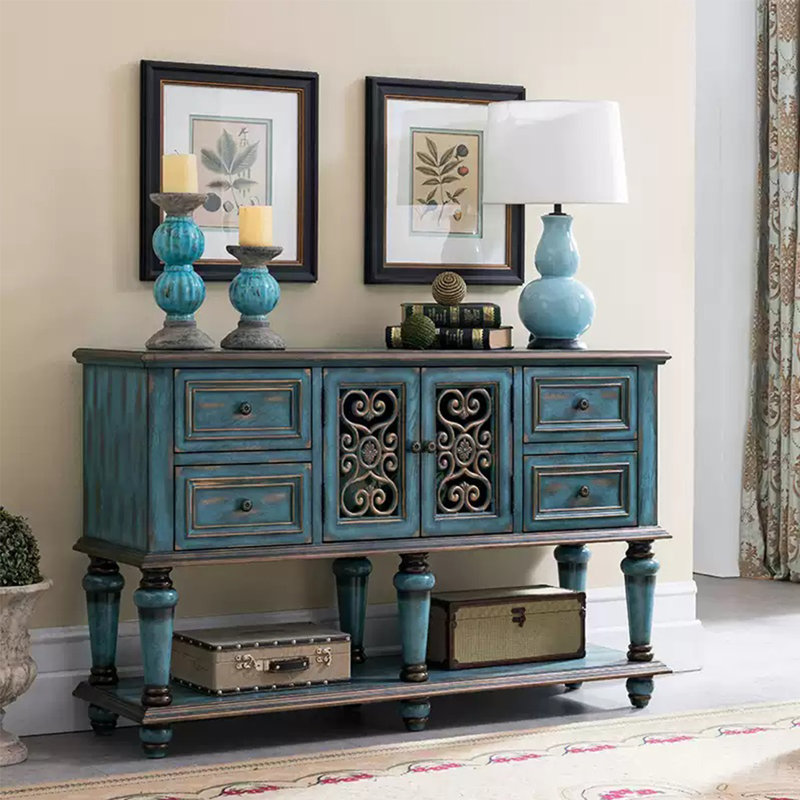 Console American Retro, Bleu