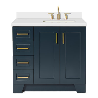 37 IN.  Single Bathroom Vanity