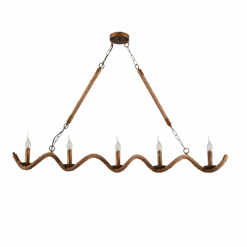 Northlakes 5 - Light Kitchen Island Chandelier