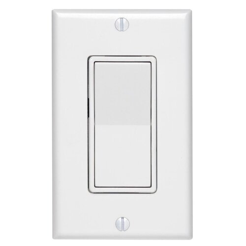 Leviton 15 Amps Tamper Resistant Rocker Light Switch 