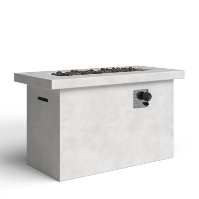 Rashid Rectangle Fire Pit Table