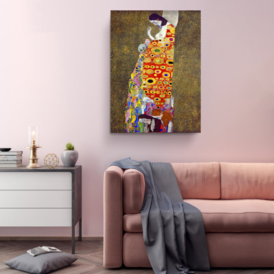 «Hope II Reproduction» par Gustav Klimt