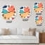 Oversized Minimal Elementary Organic and Geometric Compositions XXV Wall Clock-59913883