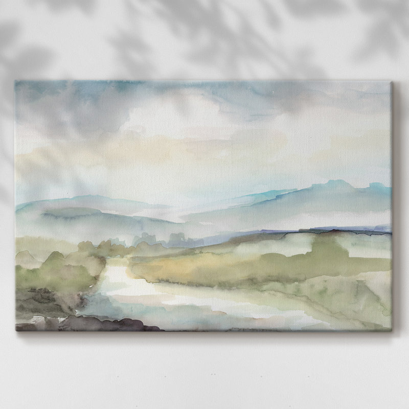Sleepy Stream -Galery Enveloppé Cavas, 24 x 36