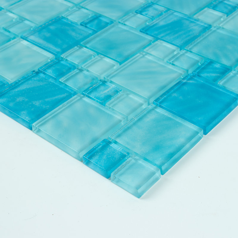 Carrelage mosaïque en verre Impressions, Aube des Caraïbes