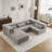 157.48" L-Shaped Sectional-1891746671