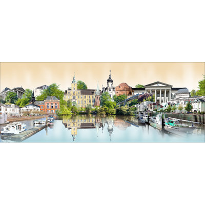 Oldenburg - No Frame Panoramic Print on Float Glass