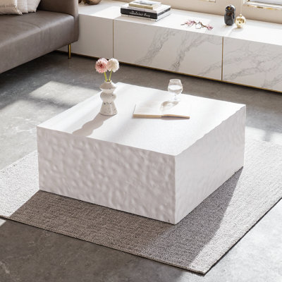Instant Style Square Coffee Table - Effortless Modern Luxury for Living Rooms