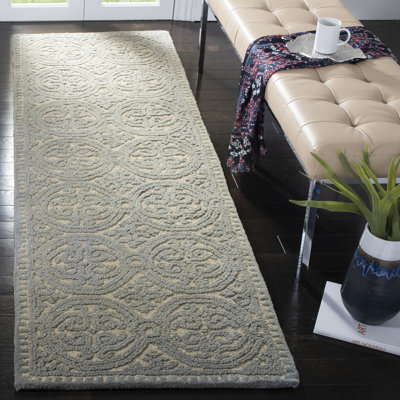 Sadik Cambridge Hand Tufted Wool Geometric Rug