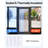 Strip Curtain, 84" Height x 38" Width, 0.08" Thickness, 6PCS Clear PVC Strip Door Curtain, Plastic Door Strips for Walk in Freezers, Featuring 50% Overlap, Freezer Curtain, Coolers & Warehouse Doors