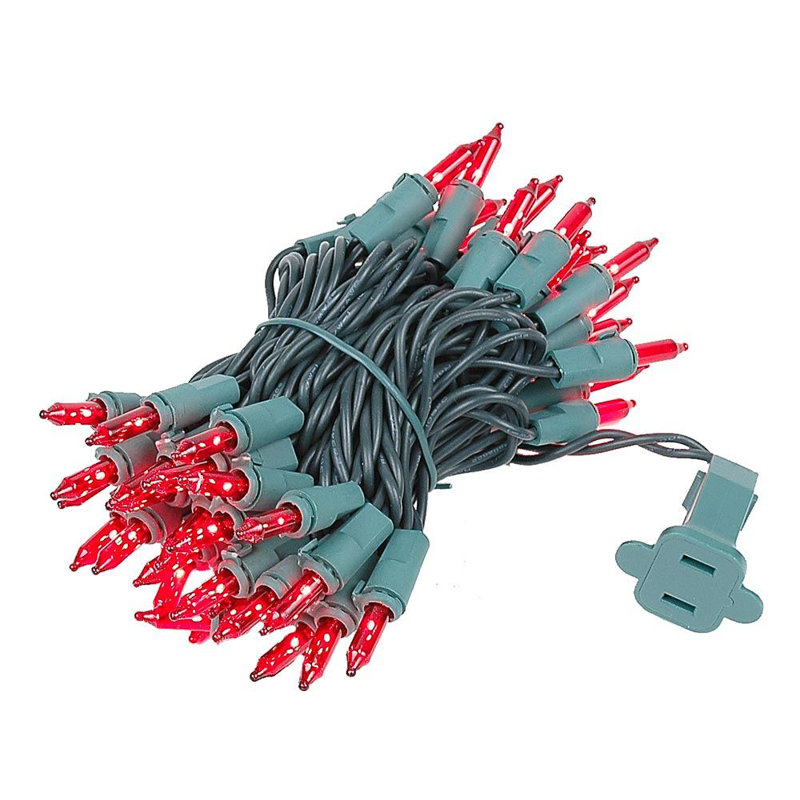 Mini-chaîne pour l’extérieur 11'50 ampoules Sherwood, rouge