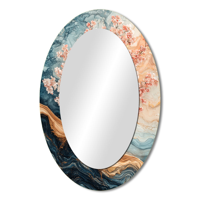 Miroir mural cerisier Sakura Serenade II - Cherry Blossom, 36 po x 24 po