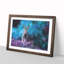 Curious Hare - Picture Frame Painting Print-56632583-56632588