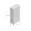 Armoire en métal avec 2 tablettes et 4 portes-48022370