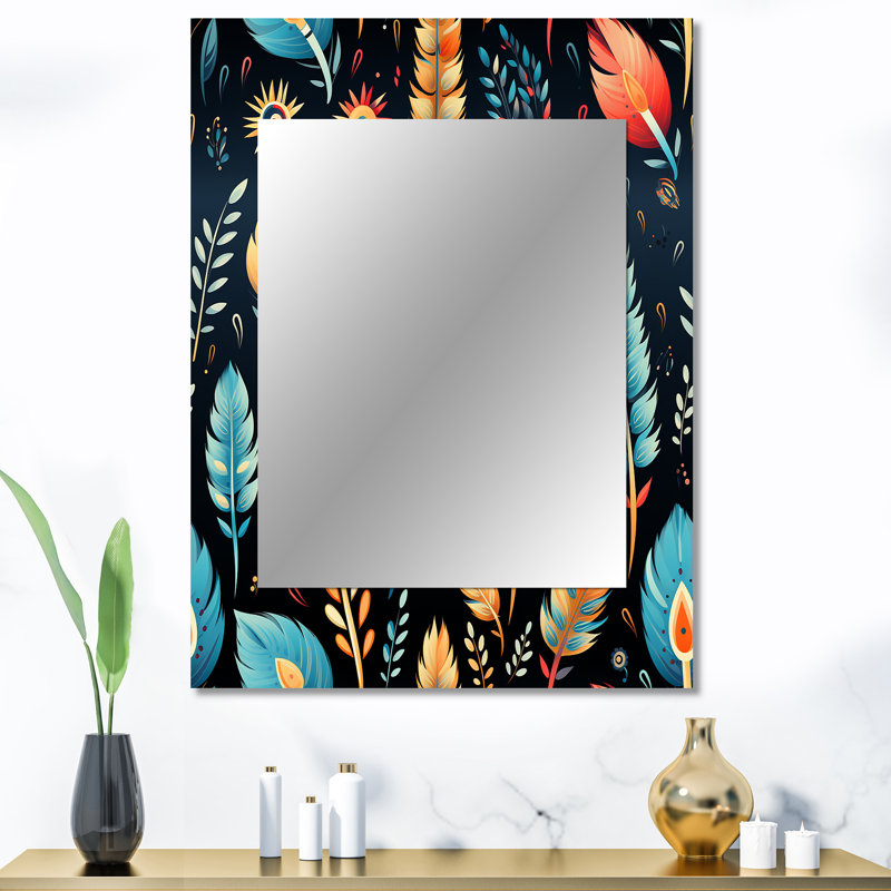 Motif bohème Aledra éclectique Nomad, 40 po x 30 po