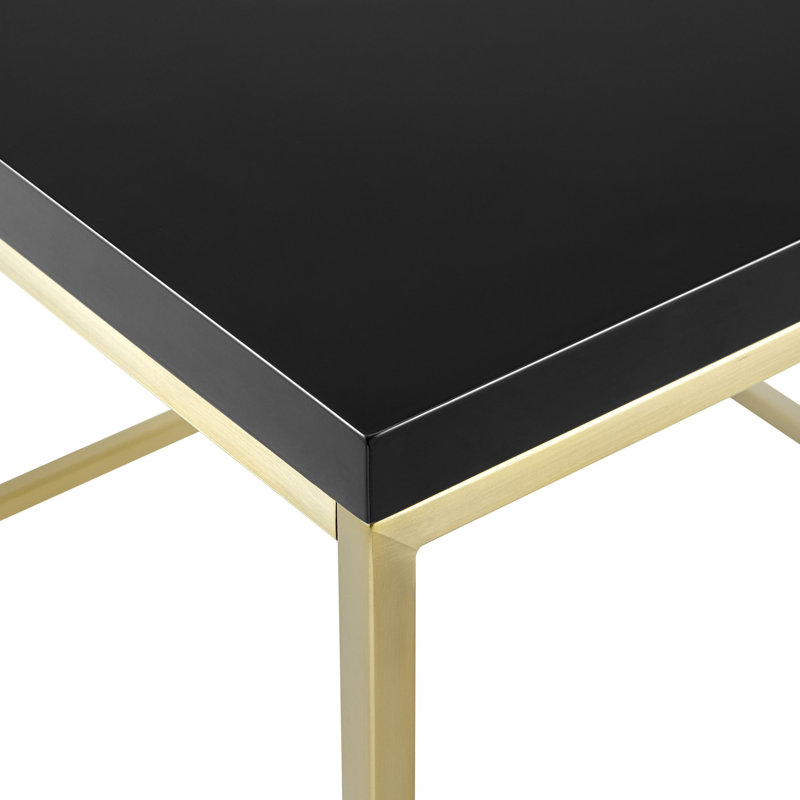 Camp Narrow Console Table, Black, Black