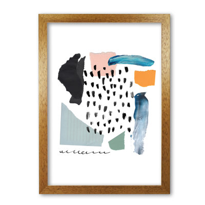 Abstract Shapes Artboard 1 Piece Wall Art