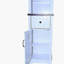 Armoire de rangement pour salle de bain avec tablettes réglables et tiroir de rangement, grande tour à linge pour salle de bain, salon-333033793