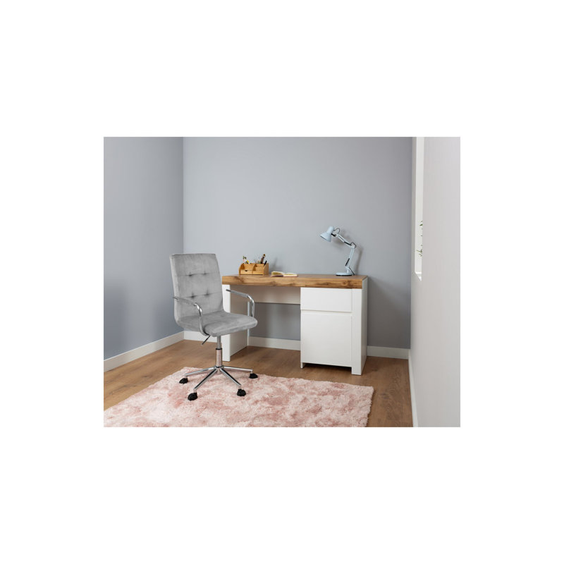Holten 130cm Desk with Door and Drawer