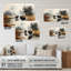 «Grey Buffalo Misty Morning Grazing II», art mural acrylique Buffalo-101525684