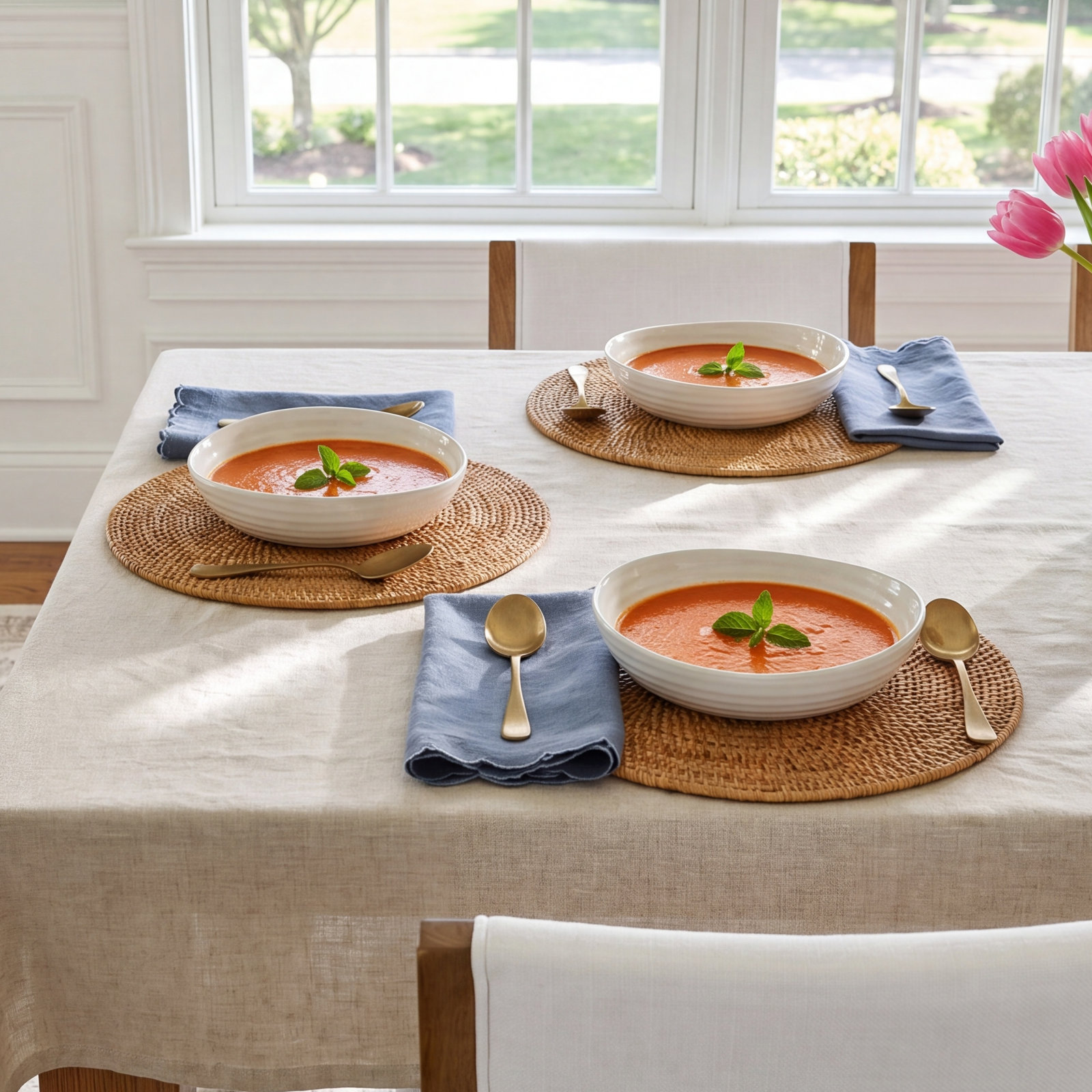 Portmeirion Sophie Conran White Pasta Bowl 9" White
