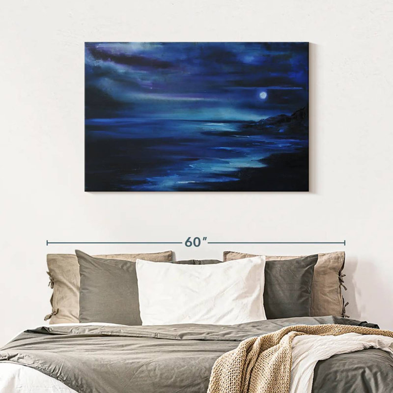 Alvord nuit océan, H 30 po x l 45 po