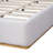Upholstered Bed Frame With Wingback Headboard-1761902674