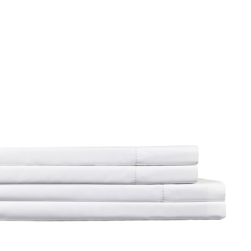 Barbe Sheet Set, Twin Sheet Set + Fitted Sheet + 1 Pillowcase, Silver
