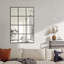 Rectangle Metal Frame Wall Mirror 80x120CM