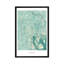 « tokyo rétro blue urban blueprint map », reproduction d’impression sur toile-33100868-72295527-72295533