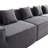 Modular L-Shaped Sectional Sofa with Reversible Chaise, Deep Seat Cushions-1433682899