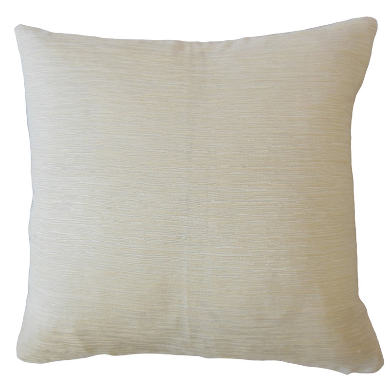 Coussin Kaelea, 12 po x 18 po, Ivoire