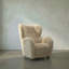 Pola Upholstered Wingback Chair