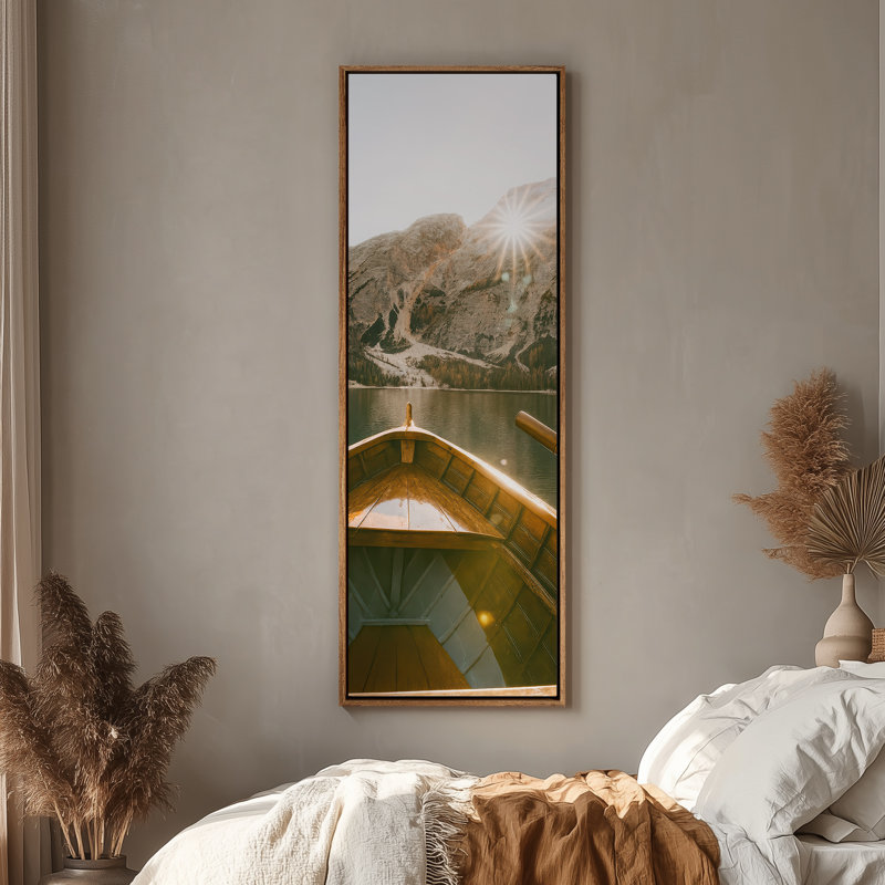 Très grand art mural sur toile encadré - impressions murales rétro pour chambre à coucher, Naturel