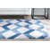 Good Vibes Geometric Synthetic Area Rug