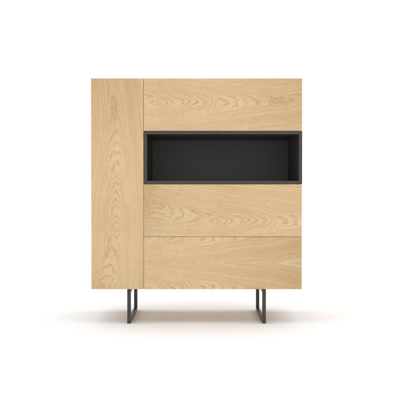 Largo 120cm Sideboard, Oak