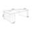 Tan Rectangular Solid Wood with 3 drawers desk-213974290